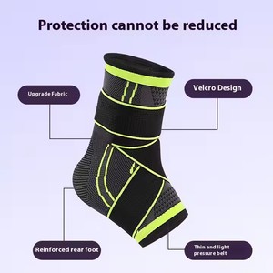 Mangas de compresión largas S-L de neopreno transpirable <span class=keywords><strong>para</strong></span> deportes, rodillera deportiva antideslizante, protección de tobillo <span class=keywords><strong>para</strong></span> fútbol y baloncesto - Product Image 3