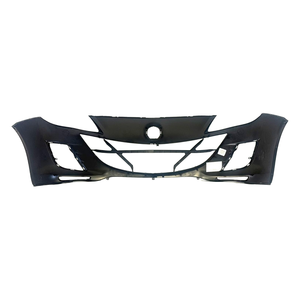 Cubierta de Parachoques Delantero para <span class=keywords><strong>Mazda</strong></span> <span class=keywords><strong>3</strong></span> 2.0L I Sport GS GX Touring Sedán Hatchback 2010 2011 con Faros Antiniebla Sin Sensores Imprimado MA1000223 - Product Image 6