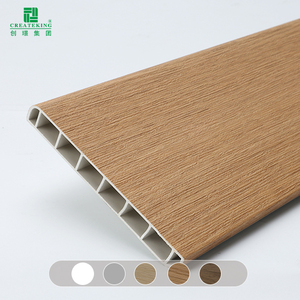 Plinthe moderne <span class=keywords><strong>en</strong></span> PVC SPC 2400*12*100mm pour hôpitaux, hôtels, appartements – Couleur et épaisseur personnalisables, durable, résistant à l'eau - Product Image 5