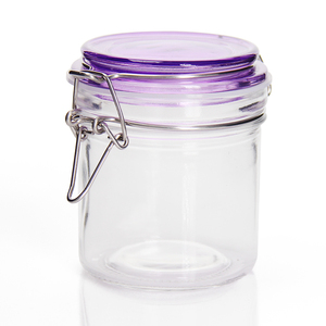 <span class=keywords><strong>Bocaux</strong></span> de stockage en verre alimentaire de 16oz en gros avec couvercles hermétiques avec joint en <span class=keywords><strong>caoutchouc</strong></span> étanche - Product Image 1