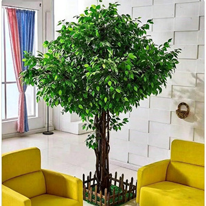 Simulation personnalisée d'oliviers. Plantes artificielles sur pied de style nordique pour la simulation de paysages de scène hôtelière - Product Image 4