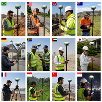FOIF A60 Pro récepteur GNSS GPS RTK avec 1408 canaux Connexion GNSS CORS multi-réseau pour IMU 60 ° Survey d'inclinaison