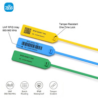 Sello de Seguridad Inteligente RFID de Plástico Personalizado al por Mayor, Sello de Seguridad a Prueba de Manipulaciones con Cierre de PP para Gestión Digital de Activos