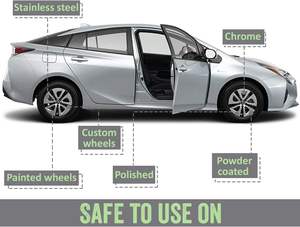 Sanvo Strong Wheel Hub Cleaner & Wash Iron Powder Remover Fuel Injectbyter Brake Fluid Hub Rust Stain Cleaner <span class=keywords><strong>Agent</strong></span> - Product Image 4