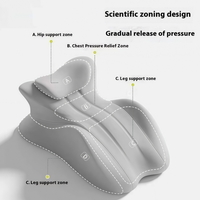 Coussin de positionnement pour chambre à coucher en mousse à mémoire de forme pour adultes, coussin triangulaire en forme de rampe, meubles pour positions plus profondes, soutien pour le dos - Meubles pour le sexe