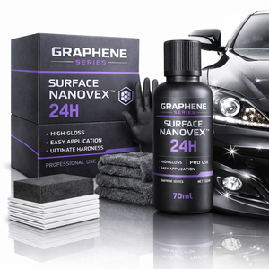 ชุดเคลือบเซรามิกกราฟีน Nanovex L-23 24H ความเงาสูง 60um สำหรับปกป้องสีรถยนต์แบบมืออาชีพ ใช้ได้กับรถยนต์ใหม่และเก่า ใช้งานง่าย - Product Image 4
