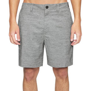 Shorts de sport vintage en toile unie imperméables pour hommes, taille élastique, vente en gros, impression par sublimation OEM - Product Image 5