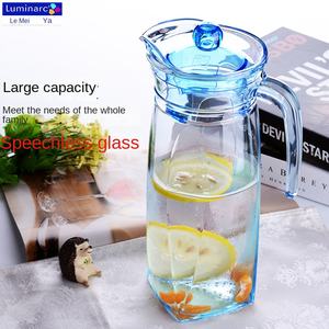 Théière de restaurant Le Meiya Bouilloire en <span class=keywords><strong>verre</strong></span> transparent épais Résistant aux hautes températures Pot <span class=keywords><strong>à</strong></span> bec de canard Design Vente en gros pour thé - Product Image 4