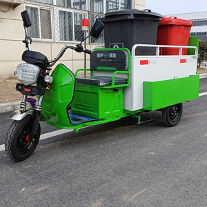 Vehículo Eléctrico de Tres Ruedas con Carrocería Abierta para Transporte de Residuos, Barredora de Saneamiento, Vehículo de Transferencia de Basura con Batería de 48V/60V y Alcance de 90 km - Product Image 2