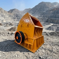 Nouveau Concasseur à Marteaux Métalliques Lourd, Grande Machine de Concassage de Pierres pour l'Exploitation Minière, Concasseur à Marteaux Robuste à Engrenages, Haute Efficacité