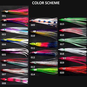 Pesca superiore 6-20cm Hoochies esca gonna calamaro pesca mare esca morbida Trolling barca pesca polpo <span class=keywords><strong>esche</strong></span> <span class=keywords><strong>esche</strong></span> da pesca - Product Image 6