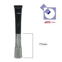 Tube de crème sérum pour les yeux à double couche avec bouchon à vis, en plastique, avec embout long LED fluorescent, pour les soins de la peau et les masques faciaux