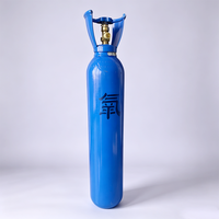 Cylindre à oxygène en acier sans soudure 2L-150L, haute pression, pour usage médical et industriel