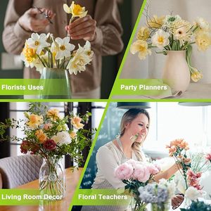 Kök tutucu, çiçek buketi Arranger, 2024 DIY Spiral buket Twister, 2 paket yuvarlak çiçek aranjmanı - Product Image 6