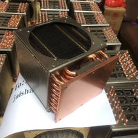 Radiateur en tube de cuivre à caloducs XINQIANG pour la dissipation thermique des serveurs et le refroidissement des systèmes industriels