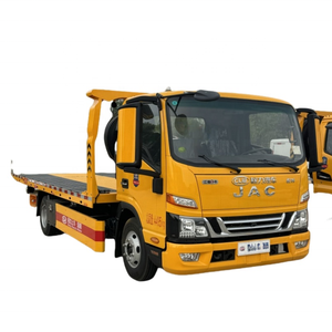 Jacc 4x2 Económico, Camión de Remolque de Plataforma Plana de 3 Toneladas, Vehículo de Recuperación de Automóviles, Grúa - Product Image 1