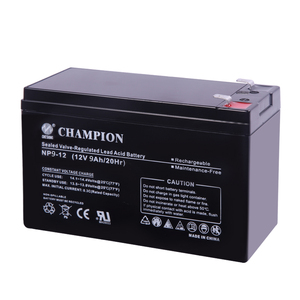 แบตเตอรี่แบบชาร์จได้ 12V9Ah ชนิดตะกั่วกรด VRLA สำหรับอุปกรณ์สื่อสาร - Product Image 4