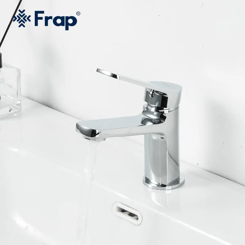 Frap Durable Basin Mixer Chrome Hot Cold Water faucet basin 2022 deck mount Basin Faucet F1061