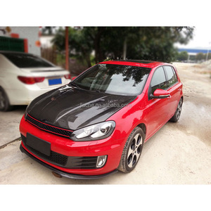 In Fibra di carbonio/FRP Spoiler Anteriore Per <span class=keywords><strong>Volkswagen</strong></span> VW <span class=keywords><strong>Golf</strong></span> 6 <span class=keywords><strong>VII</strong></span> MK6 GTI 2010-2013 Stile RZ testa Paraurti Chin Guardia Car Styling - Product Image 4