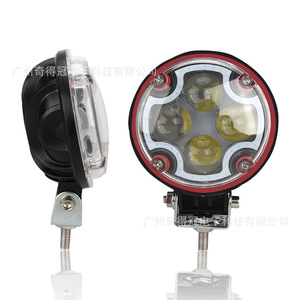 3-Inch 12W Led Work Light For <b>Off</b>-Road Vehicle Car Truck Spot Lighting With Bracket <b>Easy</b> Install - Product Image 2