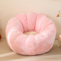 Canapé personnalisé en forme de pouf citrouille avec rembourrage pour chambre à coucher pour adolescents enfants bambins Canapé confortable et paresseux pour dortoir