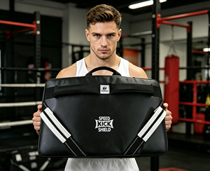 Cible de frappe et bouclier de protection pour le pied, la main et la poitrine, en forme d'arc, durable, pour la boxe, le kick, l'entraînement thaï, le Taekwondo, le <span class=keywords><strong>Karaté</strong></span>, le Sanda - Product Image 1