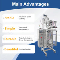 Machine d'emballage automatique multifonctionnelle VFFS pour sachets de gelée de konjac, bâtonnets de pudding, bâtonnets glacés, snacks et liquides