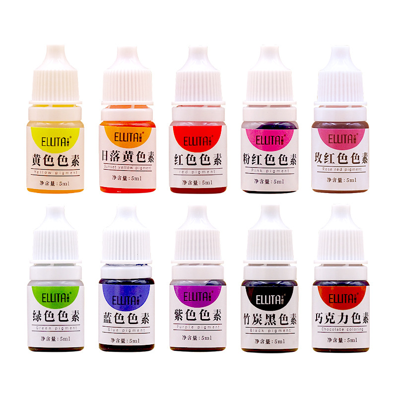 "Сделай сам" для мыла Материал пигмент жидкости по выбору 12 красящий пигмент косметика парфюмерия диспенсер 5 мл домашний сейф для жидкого мыла краситель свечной