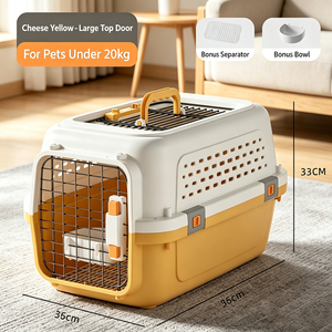 Airline <b>Pet</b> <b>Carrier</b> - Space Capsule Travel Crate for Cats & Small Dogs - Product Image 4