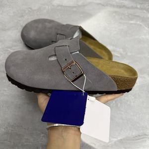 Mocasín de piel de oveja Birkenstocks Birken para zapatillas con suelas de corcho y <span class=keywords><strong>goma</strong></span>/<span class=keywords><strong>Eva</strong></span> Cierre superior de cuero de vaca - Product Image 4