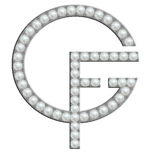 Sáng màu xanh lá cây và rõ ràng Rhinestone dát các cô gái bạn bè Inc. Logo thiết kế GF 1927 phụ nữ ăn mặc tuyệt đẹp Bling phụ nữ Trâm Pin - Product Image 5