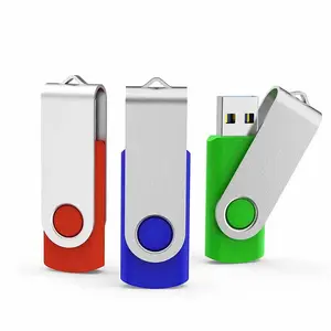 Custom USB Flash Drives Pen Drive Stick 2GB 4GB 8GB Pendrive Swivel USB Flash Drives Portable business USB memory stick