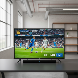 Téléviseur intelligent Weier 43 pouces <span class=keywords><strong>QLED</strong></span> 4K, cadre fin sans bordure, Quantum Dot UHD <span class=keywords><strong>LCD</strong></span> pour salon - Product Image 5