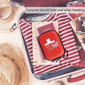 <span class=keywords><strong>Kit</strong></span> pertolongan pertama Mini tahan air kecil <span class=keywords><strong>Kit</strong></span> medis cangkang EVA keras untuk mobil, rumah, luar ruangan, <span class=keywords><strong>Kit</strong></span> pertolongan pertama darurat perlengkapan bertahan hidup - Product Image 4