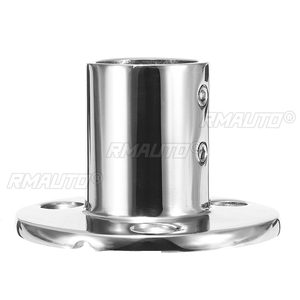 Base de tube de bateau en acier inoxydable 316, support de fixation pour main courante marine, durable, résistant à la rouille, réutilisable - Product Image 5