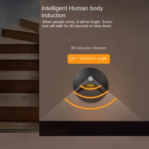 2285 ngoài trời cơ thể con người cảm ứng chân Ánh sáng ngoài trời Hộ gia đình hành lang đường viền ánh sáng ban đêm lối đi cầu thang bước ánh sáng - Product Image 4