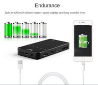 Mini projecteur intelligent Android DLP S90 pour la maison, nouveau projecteur LED portable 2K HD, double fréquence WiFi avec fonctionnalités 3D, écran de téléphone portable