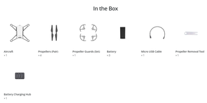 โดรน Tello Combo Quadcopter <span class=keywords><strong>Ryze</strong></span> Mini ของเล่นโดรนติดกล้องพร้อมการเรียนรู้การเขียนโค้ด ถ่ายทอดภาพ 720P HD โดรน FPV ควบคุมระยะไกล - Product Image 5