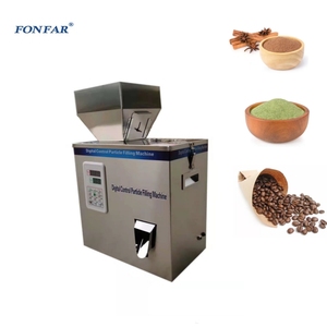 Máquina dosificadora de partículas Exfoliantes corporales de mesa/condimento de grano para hornear <span class=keywords><strong>leche</strong></span> té café maíz Soda polvo pesaje máquina de llenado - Product Image 1