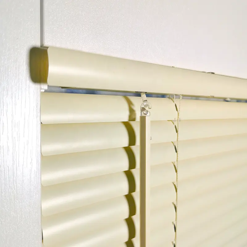 Çivileme ücretsiz PVC venedik güneşlikler pencere dekorasyonu jaluzi tonları