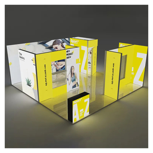 10*10 pieds Double face LED publicité boîte à lumière SEG exposition Rectangle affichage mur cadre debout - Product Image 5