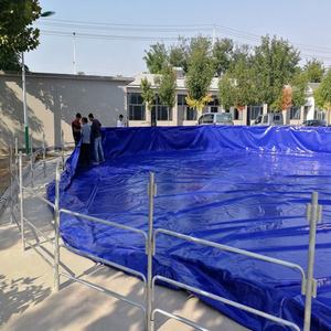 Aquariums ronds pliables en PVC SDM, 300 gallons, grand <span class=keywords><strong>aquarium</strong></span> en plastique, réservoir de pisciculture, <span class=keywords><strong>aquarium</strong></span> - Product Image 6