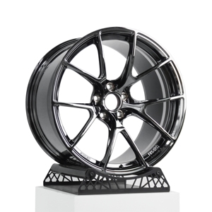 Rines de Aleación Forjados Ligeros con Recubrimiento de Cromo Negro de 17 18 19 20 21 Pulgadas, 5x120 5x114.3, <span class=keywords><strong>1</strong></span> Pieza, para BMW F30, Tesla, Mustang - Product Image 3