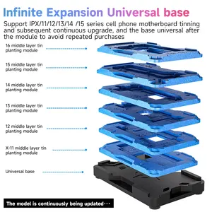 Kit di Reballing X-16PM 25in1 con Stampo XZZ <span class=keywords><strong>TR</strong></span> per Cornice Centrale di <span class=keywords><strong>iPhone</strong></span> X XR XS 11 12 13 <span class=keywords><strong>14</strong></span> <span class=keywords><strong>Pro</strong></span> <span class=keywords><strong>Max</strong></span> - Product Image 3