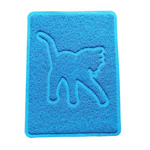 Neues Design Umweltfreundliche Langlebige Hochwertige Großhandels-Weiche PVC Katzen- und Hundekotmatte Tiermuster Moderne Haustiermatte Waschbar - Product Image 1