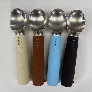 Cuillère à glace électrique rechargeable en alliage de zinc, chauffe rapidement, pour servir les desserts glacés - Product Image 1
