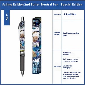 Stylo Gel One Piece Édition Limitée Lancement 2 Carnet de <span class=keywords><strong>Voyage</strong></span> Idéal pour Journal de Bord, Collection Anime et Cadeau - Product Image 3