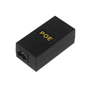 Lan POE adaptör yönlendirici Wifi genişletici açık pasif güç Ethernet kaynağı Gigabit 56V 0.3A Poe enjektörü