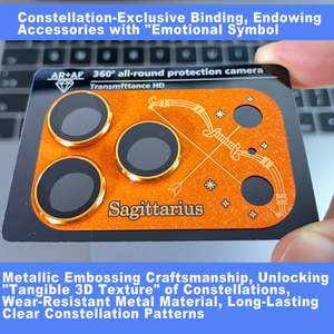 ฟิล์มกันรอยเลนส์กล้อง 12 <span class=keywords><strong>ราศี</strong></span> สำหรับ iPhone อุปกรณ์เสริมมือถือสำหรับ iPhone 17 Pro Max ฟิล์มกันรอยเลนส์กล้อง - Product Image 4