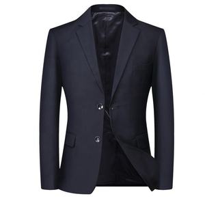 ชุดสูทผู้ชายสีดำแบบสั่งตัดจากจีน กระดุมสองเม็ด ราคาโรงงานโดยตรง ชุดสูทธุรกิจสำหรับผู้ชาย - Product Image 3